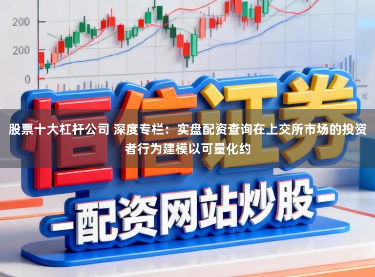 股票十大杠杆公司 深度专栏：实盘配资查询在上交所市场的投资者行为建模以可量化约