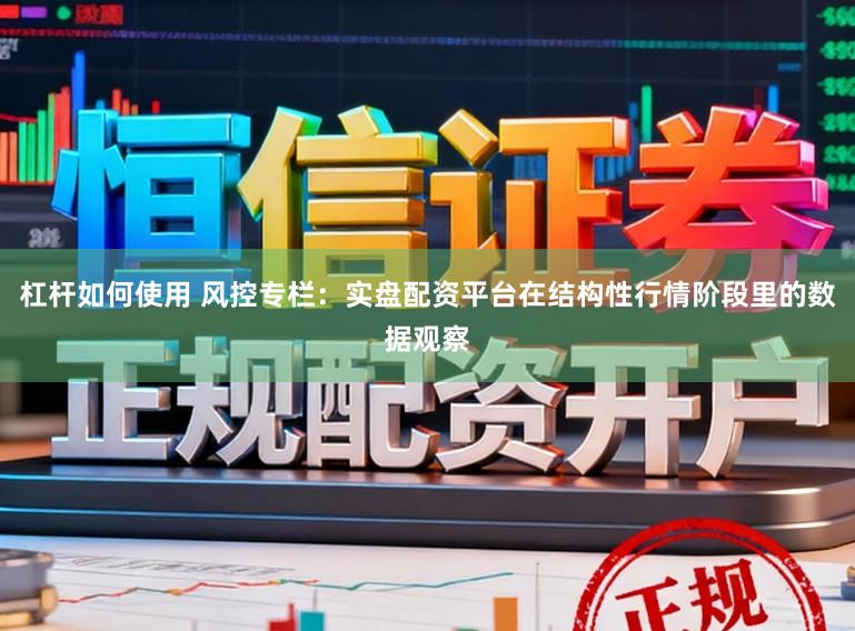 杠杆如何使用 风控专栏：实盘配资平台在结构性行情阶段里的数据观察