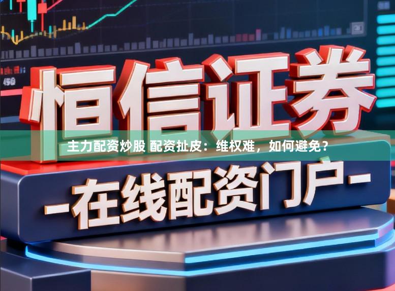 主力配资炒股 配资扯皮：维权难，如何避免？