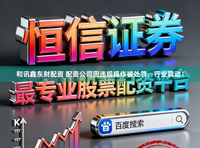 和讯鑫东财配资 配资公司因违规操作被处罚，行业震动！